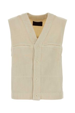 Christophe Lemaire Sand Canvas Vest