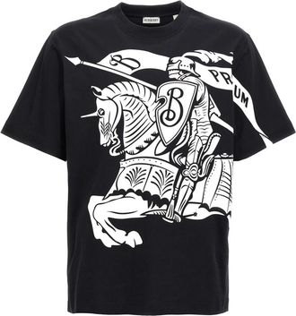 Burberry Black White Logo T-shirt
