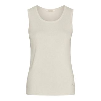 BTF-CPH Btfella Silk Top - Tops - Mujer - Beige - 2XL