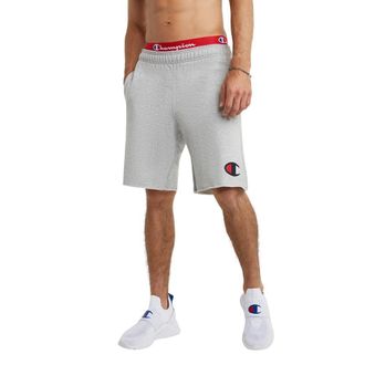 Champion Mens Jersey Short with Pockets Shorts, Oxford Gray, 4XL