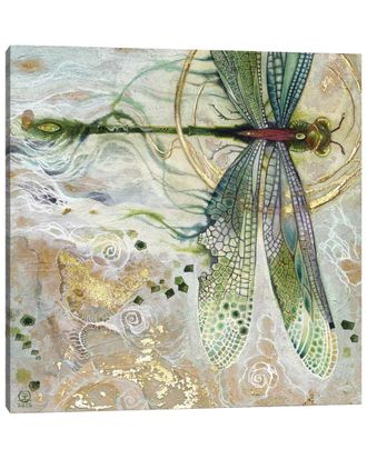 iCanvas Damsel Fly Ii By Stephanie Law Wall Art