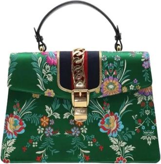Gucci Pre-owned Handbags, female, Multicolor, Size: ONE SIZE Pre-owned Sylvie Bag
