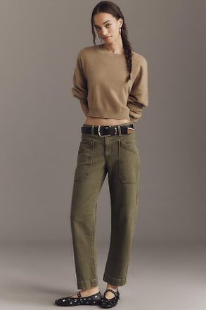 Joe's The Double Pocket Mid-Rise Relaxed Straight-Leg Jeans