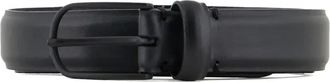 Emporio Armani buckle leather belt - men - Bovine Leather/Bovine Split Leather - 90 - Black
