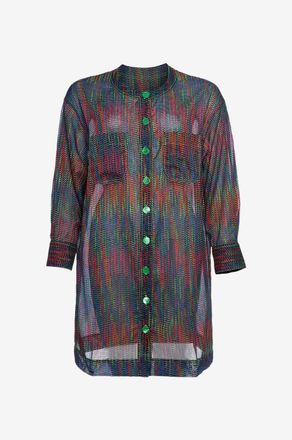 Eres Transparentes Oversize-Hemd Fusion