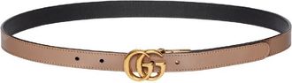 Gucci GG Marmont Reversible Thin Belt, Size 95