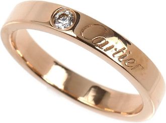 Cartier Pink Gold (18K) Band Ring (Pre-Owned)