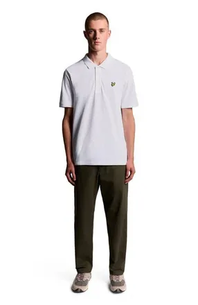 Lyle & Scott Plain Polo Shirt in White at Nordstrom, Size Xx-Large