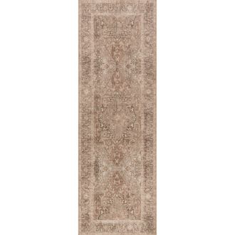 nuLOOM Nuloom Hillstone Collection Traditional Vintage Medallion Area Rug