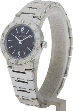 Bulgari Orologio Pre-owned in acciaio inossidabile - - Pre-owned - Donna - Nero - ONE SIZE