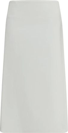 Rier Gonna in Cotone Bonded - - Skirts - Donna - Bianco - S