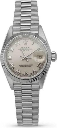 Rolex Pre-owned Rolex Datejust Automatic White Dial Ladies Watch 69179 WRP