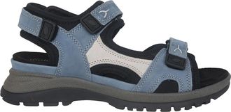 Waldl&auml;ufer H-Sora Sandal - Dames - Sleehakken - Blauw - 36 EU - Leer - Schoenen