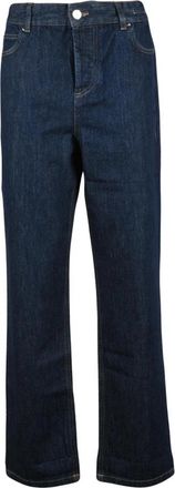 Marella Straight Jeans - Dames - Regular Fit Jeans - Blauw - S - Katoen - Jeans