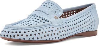 Naturalizer Bloom Womens Flat Shoes Ice Blue Suede : 10.5 M (B)