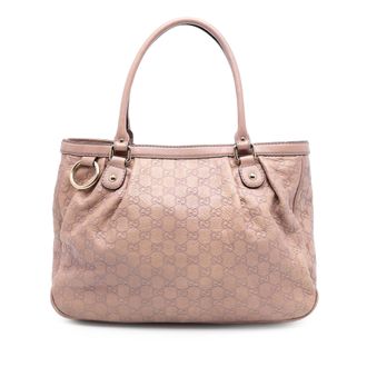 Gucci Pre-owned Womens Guccissima Sukey Tote - Tan Leather - One Size