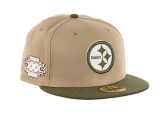 New Era 59Fifty Fitted Cap - SIDEPATCH Pittsburgh Steelers - 7 1/4