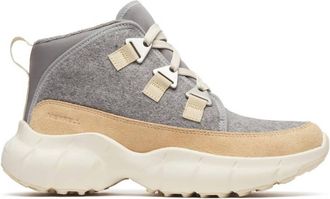 Merrell Womens Clover Mid Wool Waterproof Winter Boots In Latte