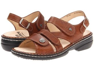 Finn Comfort Gomera Soft Womens Sandals Cognac : EU 42 (US Womens 11.5-12) Medium, Leather