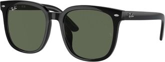 Ray-Ban Dark Green Square Unisex Sunglasses RB4401D 601/71 55