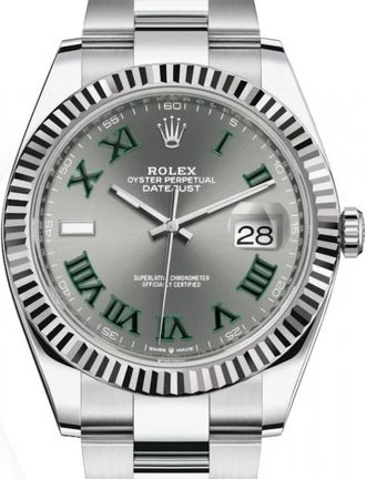 Rolex Datejust 36 Automatic Chronometer Diamond Grey Dial Watch 126284GYRO