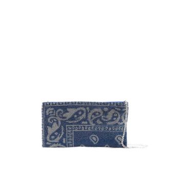 Benedetta Bruzziches Tassen, Dames, Blauw, ONE Size, Satijn, Your Best Friend Shoulder Bag