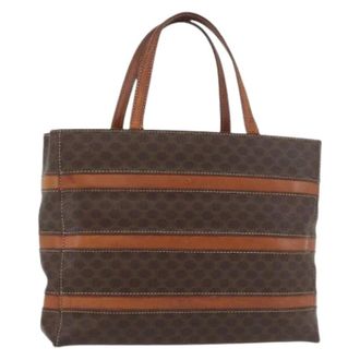 Celine Pre-owned Vintage Macadam Tote Bag - - Pre-owned - Donna - Marrone - ONE SIZE