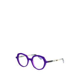 Face &agrave; Face Glasses, female, Purple, Size: 49 MM Bocca Fame 1 Eyeglasses