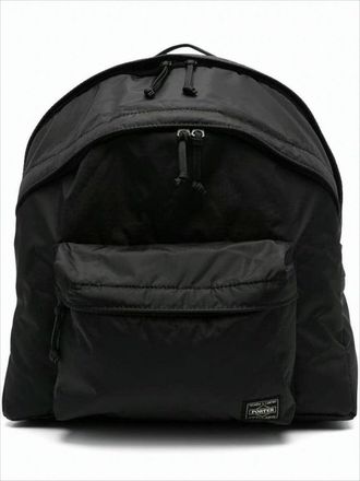 Porter Black Nylon Backpack With Spacious Compartment And Versatile Carrying Options