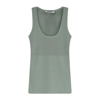 Max Mara Ghiro Top - female - Max Mara - Sleeveless Tops - Green - L - Tops