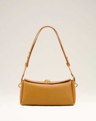 Ami Yellow Cow Leather Carrousel Bag Yellow - OS - Unisex