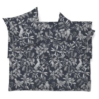 Schubiger M&ouml;bel Bettw&auml;sche Calypso-Noblesse Noir