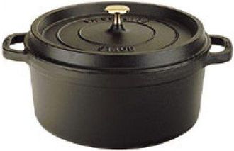 Staub Cocotte De Fundici&oacute;n 26 Cm Negro Mate