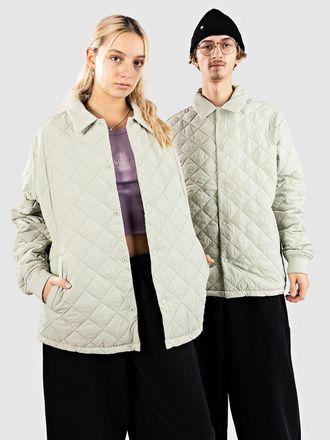 Urban Classics Quilted Overshirt Jacke gr&uuml;n