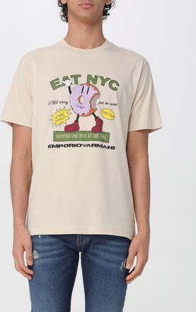 Emporio Armani T-shirt in cotone stampata Emporio Armani