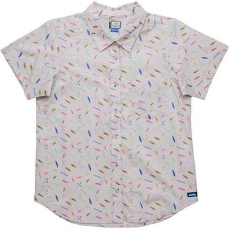 Kavu Girl Party Shirt - Womens in Canoe Confetti at Nordstrom, Size X-Large