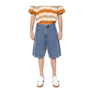 Edwin Bermuda Denim Shorts - Heren - Denim shorts - Blauw - W32 - Denim - Korte Broeken