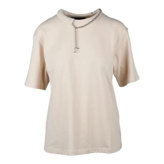 Sportmax Dames, Tops, Beige, Maat: XS Katoen