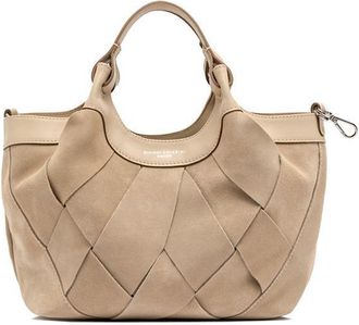 Gianni Chiarini Dua Small Suede Shoulder Bag