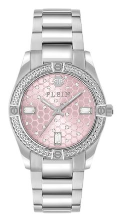 Philipp Plein Icon Chain Womens Silver Watch PW1FA0125 Stainless Steel - One Size