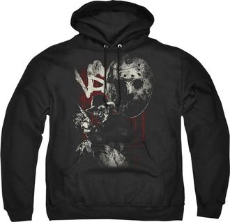 Gildan Freddy Vs Jason Scratches Adult Pull Over Hoodie / Hooded Sweatshirt