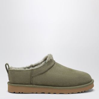 UGG Burnt Olive Classic Micro ankle boots
