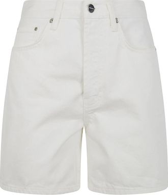 Anine Bing Casual Shorts - Dames - Denim shorts - Beige - W27 - Korte Broeken