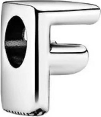 Pandora Letter F Silver Charm