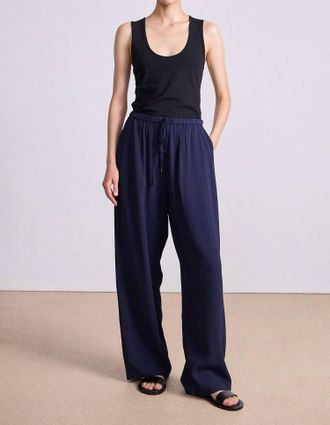 Apiece Apart Kari Pull On Pants In Midnight