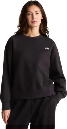 The North Face Fitness, Dames, Zwart, XS, Katoen, Essential Simple Dome Boxy Oversized Sweatshirt
