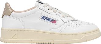 Autry Medalist Low - Dames - Sneakers - Wit - 36 EU - Katoen - Schoenen
