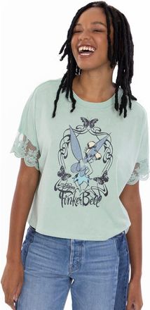 Disney Peter Pan Tinker Bell Short Sleeve T-Shirt in Lichen Tinker Bell at Nordstrom, Size Xx-Large