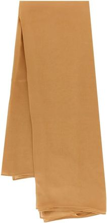 Max Mara Mxastarna Silk Scarf - Dames - Zijden sjaals - Bruin - ONE Size - Accessoires