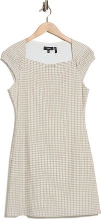 Theory Check Print Dress in Taupe Multi at Nordstrom Rack, Size X-Large